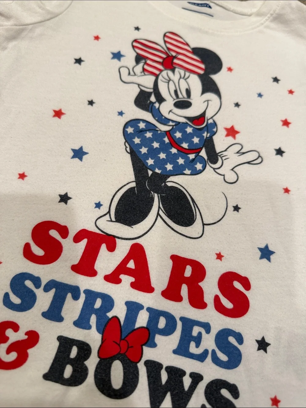 Disney Minnie Patriotic Tee